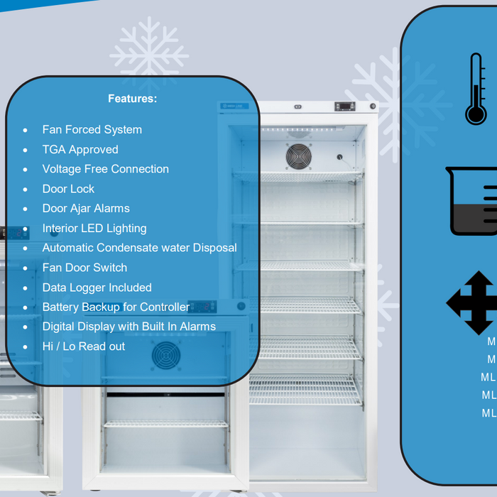ML29 Pharmacy Fridge-Available from Med Lab Refrigeration Systems
