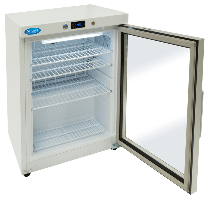 Nuline HR200G Pharmacy Refrigerator Glass Door-135 litres