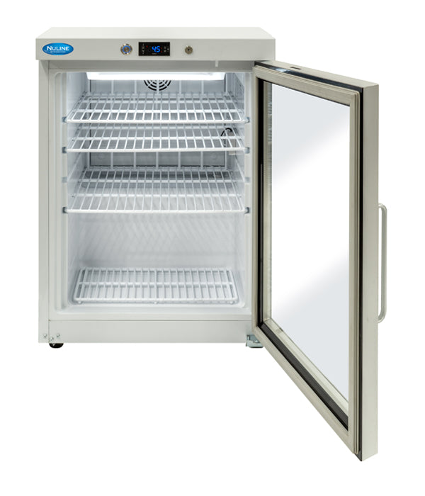 Nuline HR200G Pharmacy Refrigerator Glass Door-135 litres