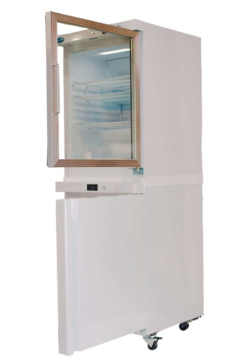 Nuline HRF 400 2T Refrigerator and Freezer Combo-135 litres