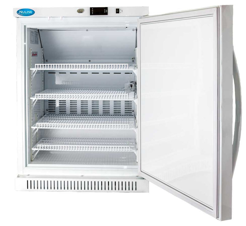 Nuline MLS125 Spark Free (Glass or Solid Door) Laboratory Fridge-125 litres