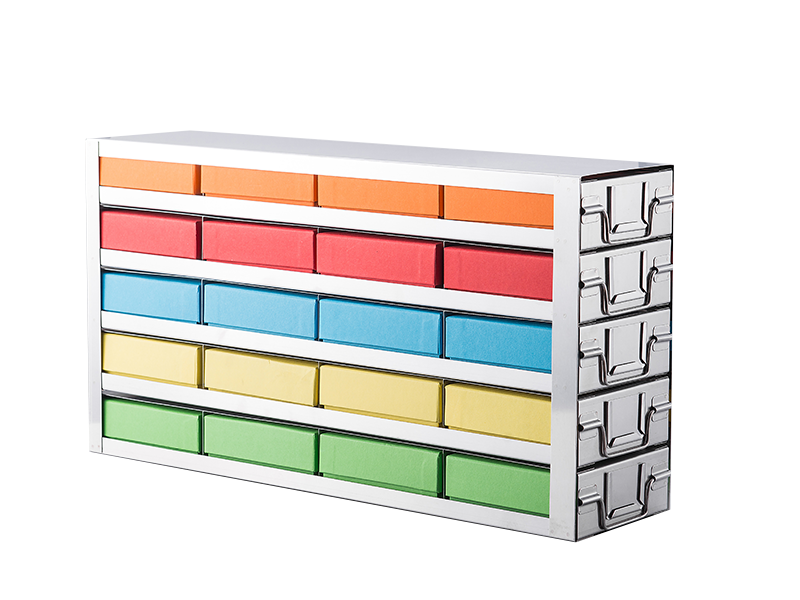 Vacc-Safe Ultra Low Freezer Racks — Med Lab Refrigeration Systems