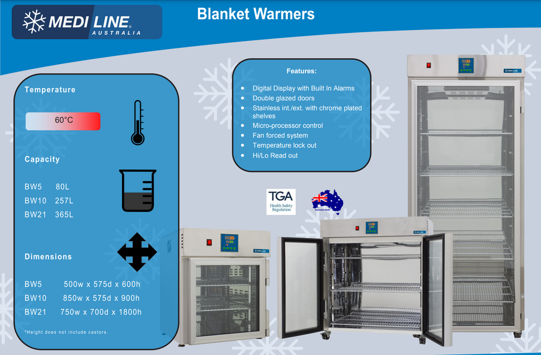 Mediline BW21 Blanket Warmer-365 litres